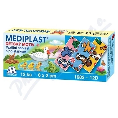 Náplast Mediplast 6cmx2cm dětská 12ks