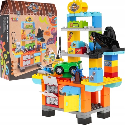 JDLT Detský Stolík s Náradím 92ks + auto