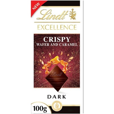 EXCELLENCE Dark Crispy Wafer & Caramel 100 g
