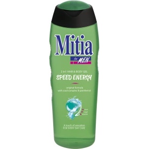 Mitia Душ гел Mitia for Men Speed Energy, 400 мл