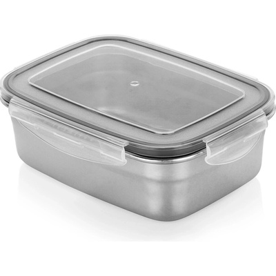 Excellent Houseware Nerezová nádoba s plastovýmviečkom 750 ml 0,75 l