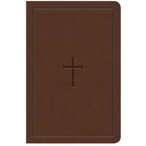 KJV Large Print Compact Reference Bible, Brown Leathertouch | Holman Bible Staff (ISBN: 9781535935722)