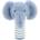 Keel Toys Бебешка дрънкалка Keel Toys Keeleco - Слонче, стик, 14 сm (SE2082)