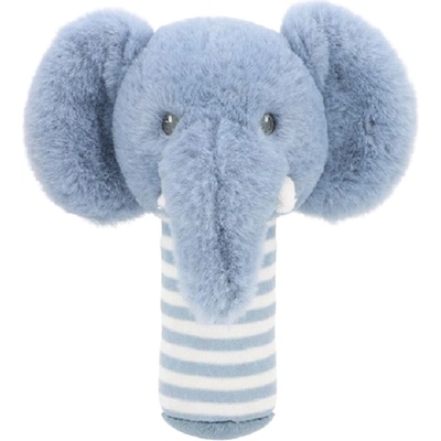 Keel Toys Бебешка дрънкалка Keel Toys Keeleco - Слонче, стик, 14 сm (SE2082)