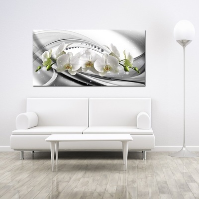 Divio Obraz na plátně květiny, vzor 12989 Velikost: 60x120 cm