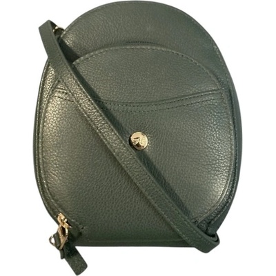 Hexagona dámská kožená crossbody na mobil 688373 a21 sapin zelená