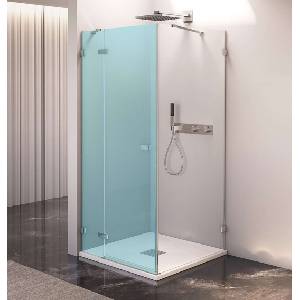 POLYSAN Edge - Параван за душ Fortis 100x200 см, Antidrop, прозрачно стъкло/хром FL3522 (FL3522)