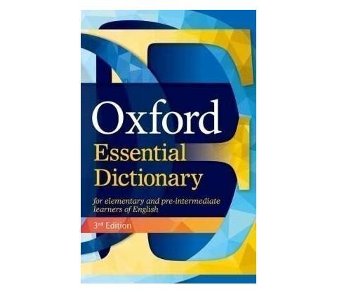 OXFORD ESSENTIAL DICTIONARY 3ED