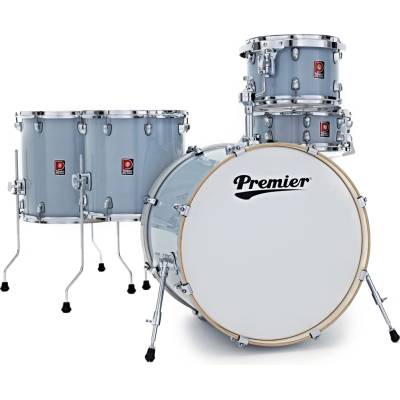 Premier Artist 22" 5pc Heavy Rock Shell Pack Steel Grey