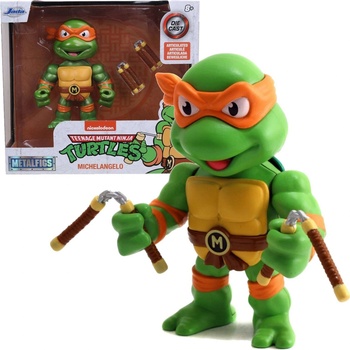 Simba Toys Jada Turtles 4 Michelangelo s príslušenstvom oranžová 10 cm