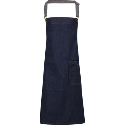 Premier Zástěra District PR 134 s laclem denim COT390134m1499-indigo deni Denim indigo
