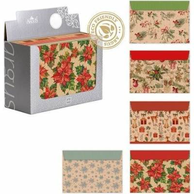ARGUS Obálka C5 NATUR s potiskem BOX 120 pcs. 1086V002