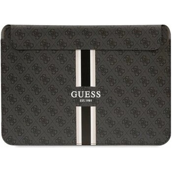 Guess PU 4G Printed Stripes Computer Sleeve 16" Black GUCS16P4RPSK