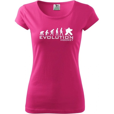 Evolúcia Hockey brankár Pure dámske tričko Purpurová