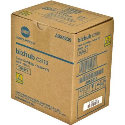 Konica Minolta TNP51Y Оригинална тонер касета (жълт)