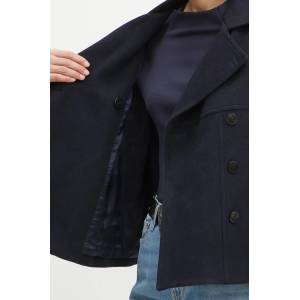 The Kooples Вълнено палто (FMAN29001K)