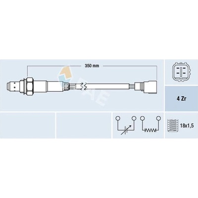 Lambda sonda FAE 77385