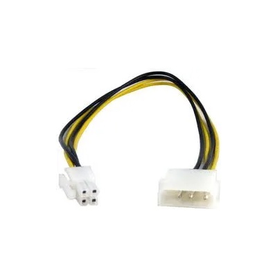 Кабелен адаптер за захранване Kolink Molex (мъжки) - 4-pin CPU (женски) went51362 (went51362)