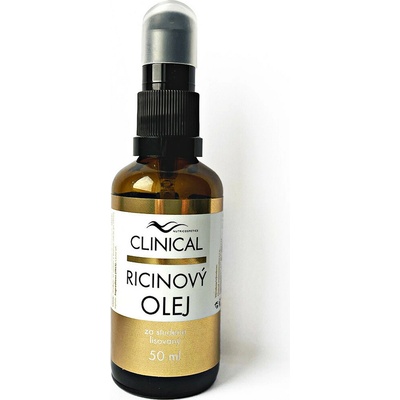 Clinical Ricinový olej za studena lisovaný 50 ml