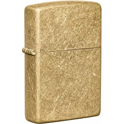 Zippo Tumbled Brass 24206