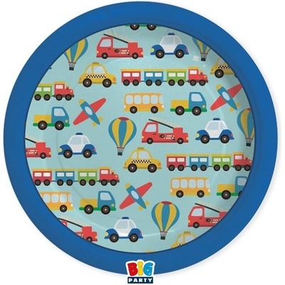 Big Party Парти Чинии Коли и Камиончета, 24см