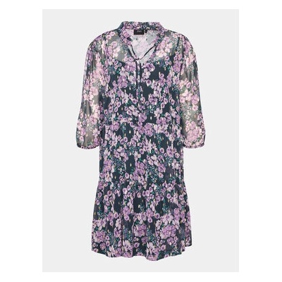 Zizzi Ежедневна рокля V02581A Виолетов Regular Fit (V02581A)