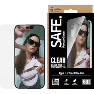 Panzer Стъклен протектор Safe за iPhone 17 Pro Max / 18 Pro Max, UWF EasyAligner
