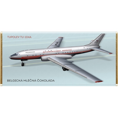 Choco Pola Tupolev Tu-104A mléčná 100 g