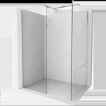 Mexen Kioto стена за душ Walk-in 150 x 85 cm, прозрачна, полиран никел - 800-150-202-97-00-085 (800-150-202-97-00-085)