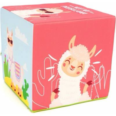 Ecopuf EF4064 Ecopuf Taburetka Kocka Modern Prémium II polyestér DG76
