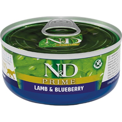 N&D Cat Prime Adult Lamb & Blueberry 70 g