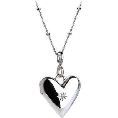 Hot Diamonds Zamilovaný náhrdelník s diamantom Just Add Love DP142