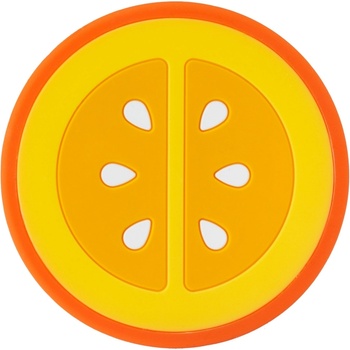 Infantino Успокояваща силиконова бебешка гризалка Infantino - Портокал (IN315305)