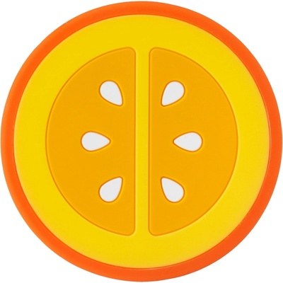 Infantino Успокояваща силиконова бебешка гризалка Infantino - Портокал (IN315305)