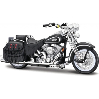 Maisto Harley-Davidson FLSTS Heritage Softail Springer 1999 Black 1:18