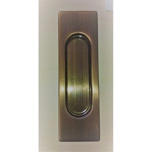 Fimet maniglie ДРЪЖКА ПЛЪЗГАЩА ВР. ПРАВОЪГЪЛНА 125x40мм ГРАФ. МЕС (3663AC03)