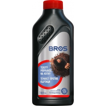 Bros tekutý prípravok odpudzovač na krtkov 500 ml