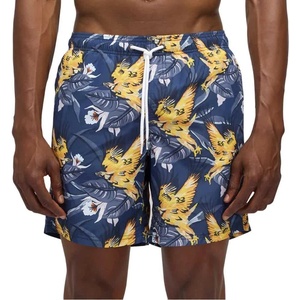 Sundek Бански гащета Sundek Blooming eagle swimming shorts - Blue (Navy)
