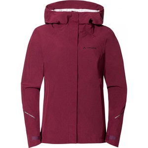 Vaude Дамско водоустойчиво яке за колоездене Vaude Women's Yaras Jacket V Waterproof jacket - Cassis - размер 42 (EU) (102-3490-0114)
