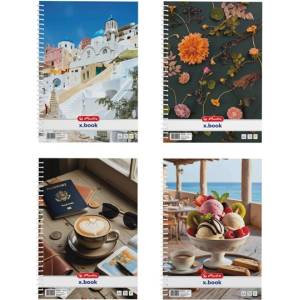 Herlitz Mix A4 70 листа гладка тетрадка със спирала 400201495 (400201495)