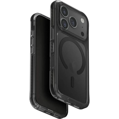 Uniq Калъф за зареждане Uniq Combat за iPhone 17 Pro с Magclick - черен (8886463694121)