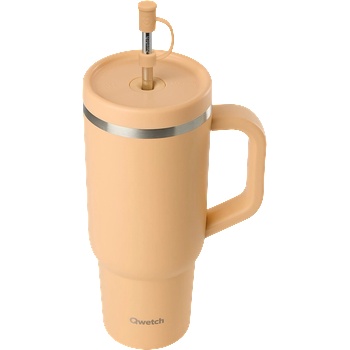 Qwetch Travel cup isotherme inox - Matt - 900ml - Apricot