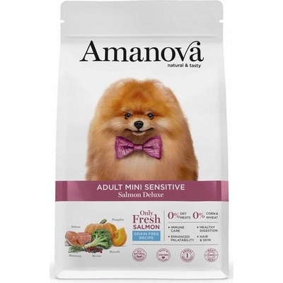 Amanova Adult Mini Sensitive losos 0,8 kg