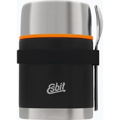 Esbit Термос за храна с прибори Esbit Stainless Steel Food Jug 750 ml black