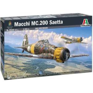 Italeri Комплект модел самолет 2516 - Macchi C. 200 (1: 32)