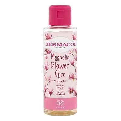 Dermacol Flower Care Magnolia relaxačný telový olej 100 ml