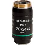MAGUS Обектив MAGUS 20PL60 Plan 20х/0, 40 ∞/0, 17 H 60 mm (85066)