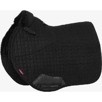LeMieux Podsedlová dečka Suede EuroJump s beránkem black black