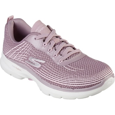 Skechers Дамски маратонки Skechers Athletic Mesh Lace Up W Haptic Prin Slip On Trainers Womens - Mauve