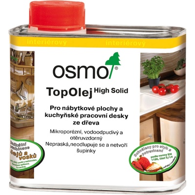 Osmo 3028 Top olej 0,125 l Bezbarvý hedvábný polomat – Zboží Dáma